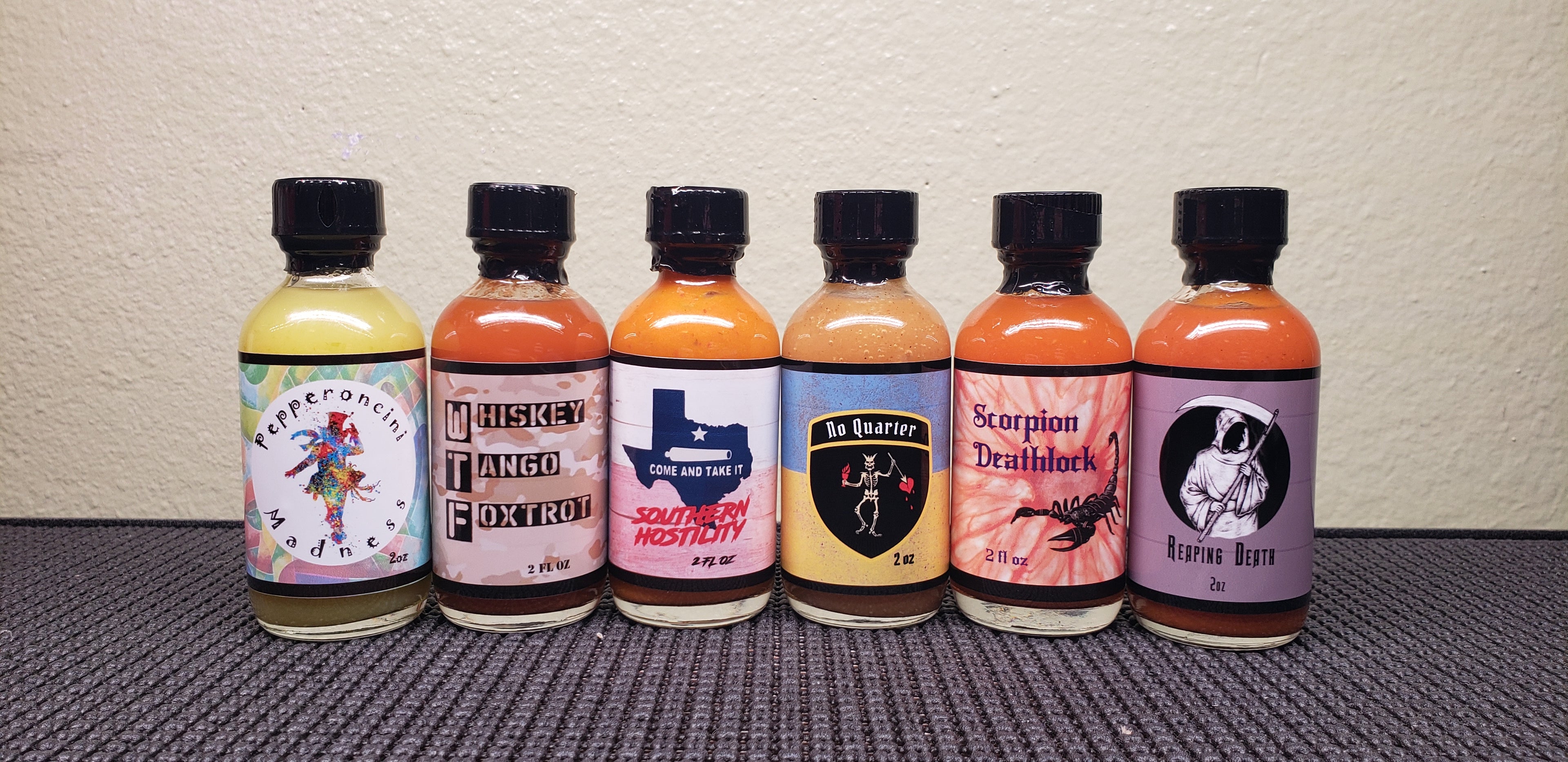 Hot Sauce Sampler Box